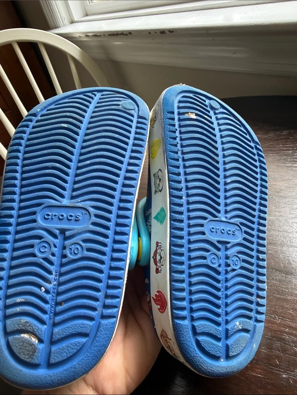 CROCS Kids PAW Patrol Blue Clog with Teal Strap